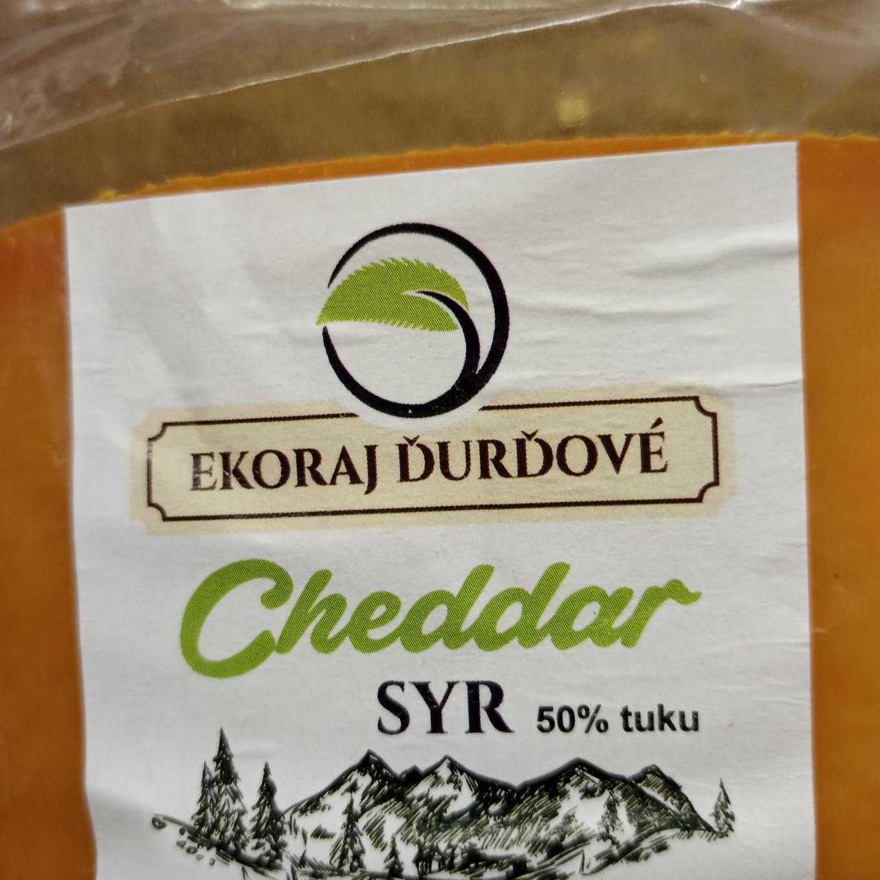 Fotografie - Cheddar syr Ekoraj Ďurďové