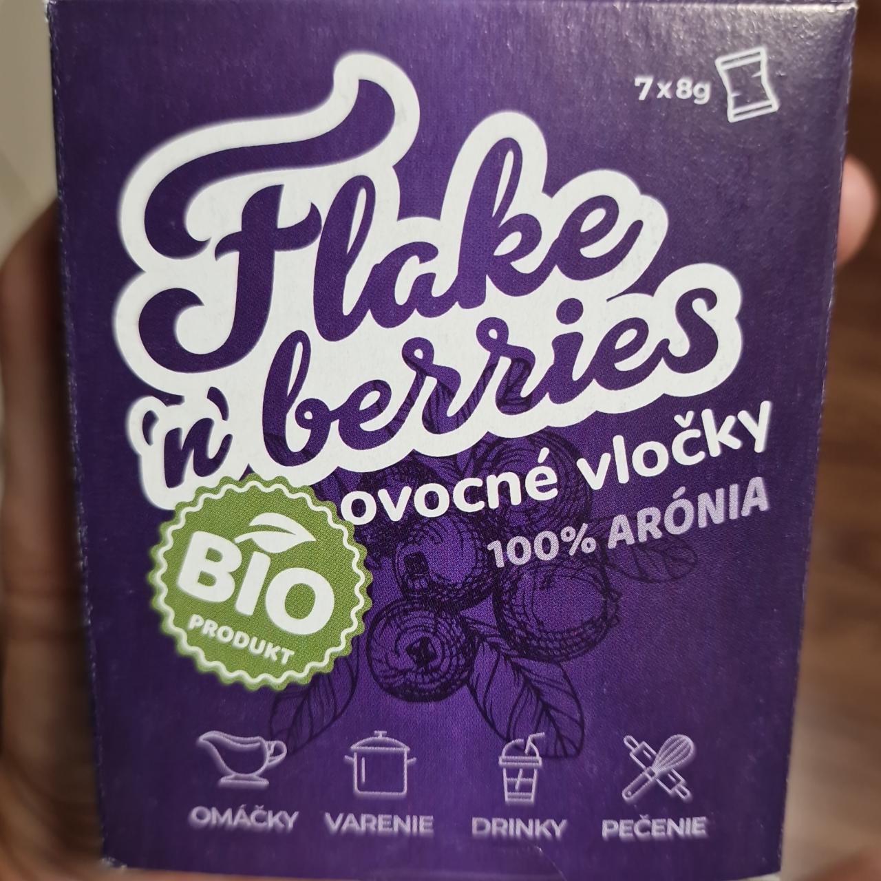 Fotografie - Flake n´ berries ovocné vločky 100% Arónia