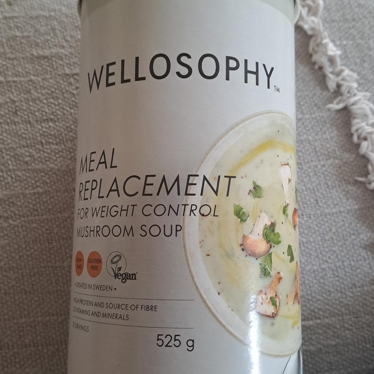Fotografie - Meal Replacement For Weight Control Mushroom Soup Wellosophy