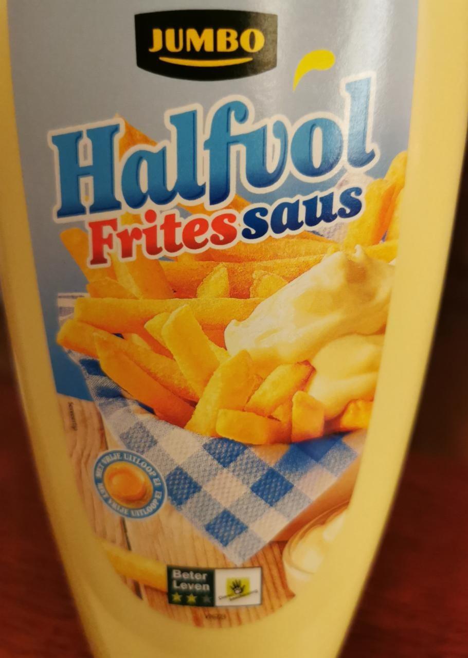 Fotografie - halfvol frites saus