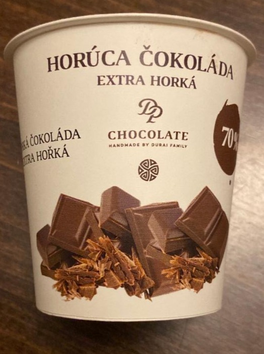 Fotografie - Horúca čokoláda Extra horká CHOCOLATE HANDMADE BY DURAI FAMILY