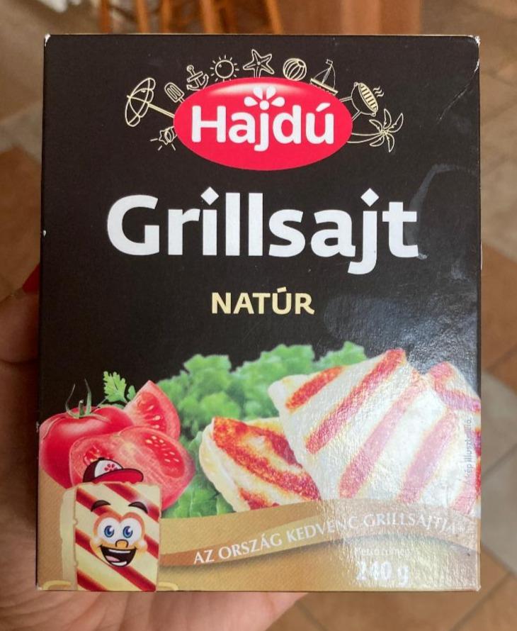 Fotografie - Hajdú Grillsajt Natúr plnotučný syr na grilovanie