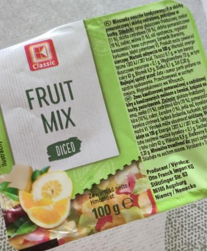 Fotografie - Fruit Mix diced