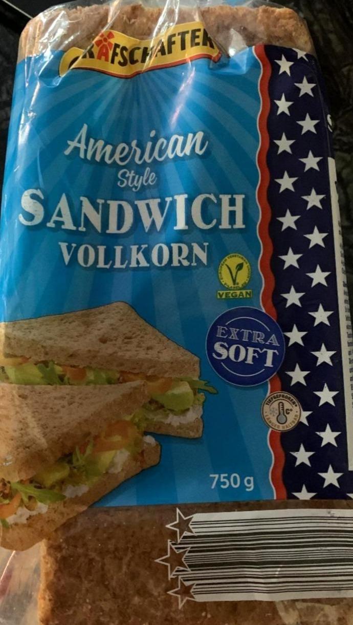 Fotografie - American Sandwich vollkorn