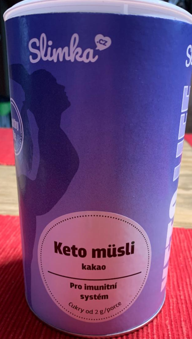 Fotografie - Keto müsli kakao Slimka