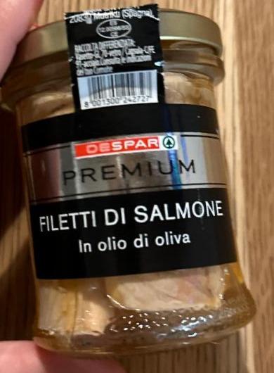 Fotografie - Filetti di Salmone in olio di oliva DeSpar