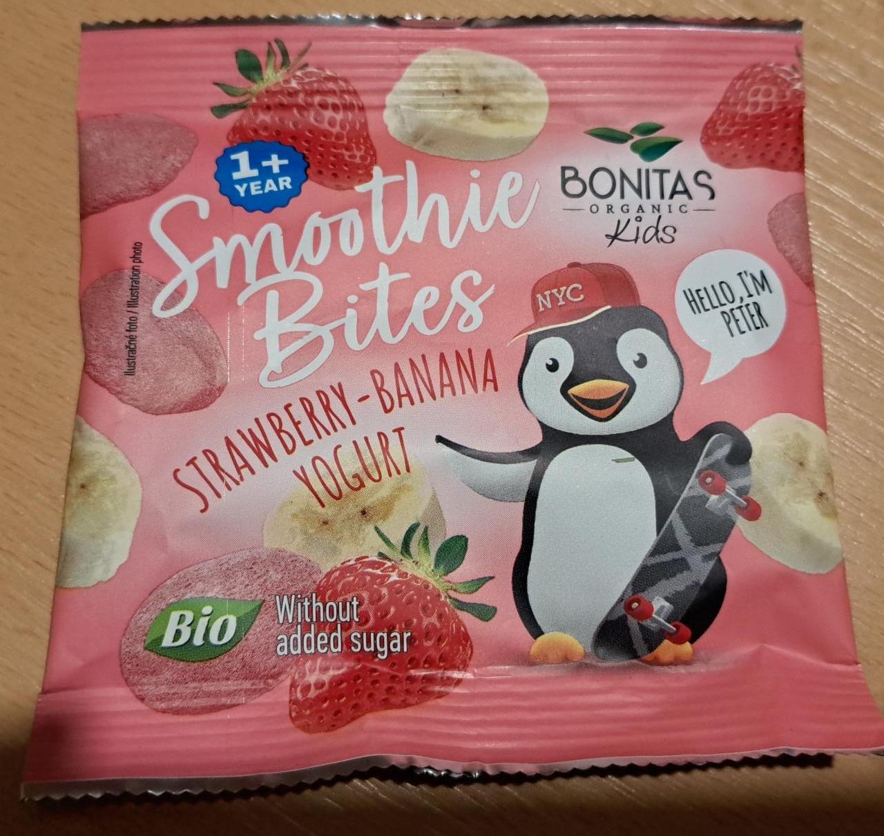 Fotografie - Smoothie Bites Strawberry -Banana Yogurt Bonitas