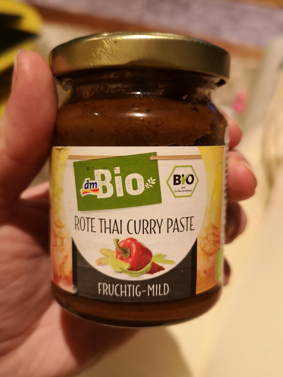 Fotografie - Rote Thai Curry Paste dmBio