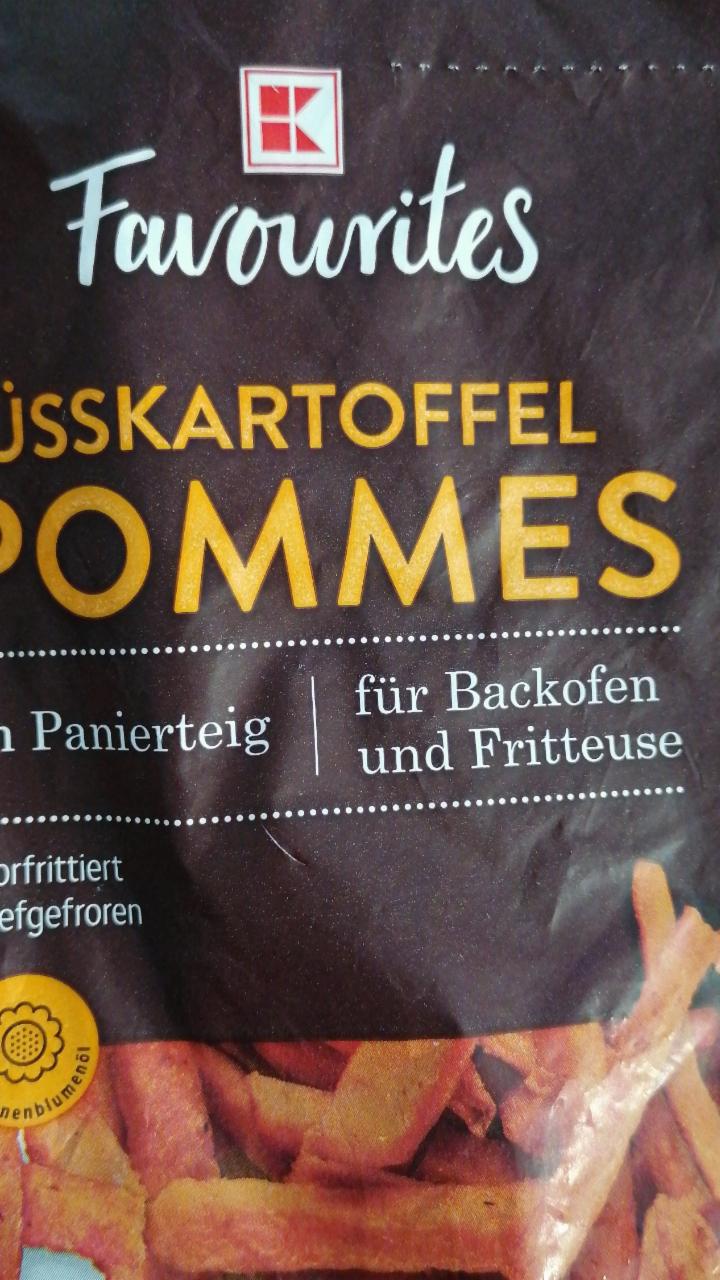 Fotografie - Süsskartoffel pommes K-Classic