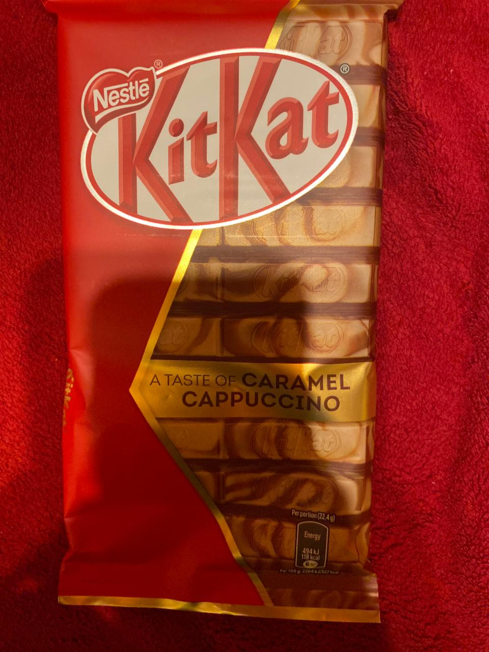 Fotografie - KitKat Caramel Cappuccino Nestlé