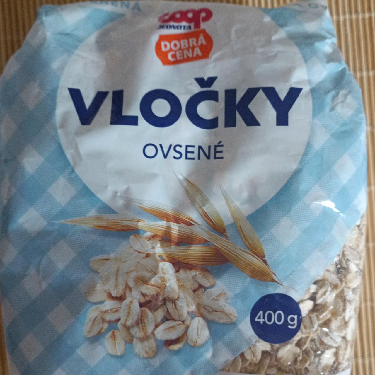 Fotografie - ovsené vločky COOP Jednota