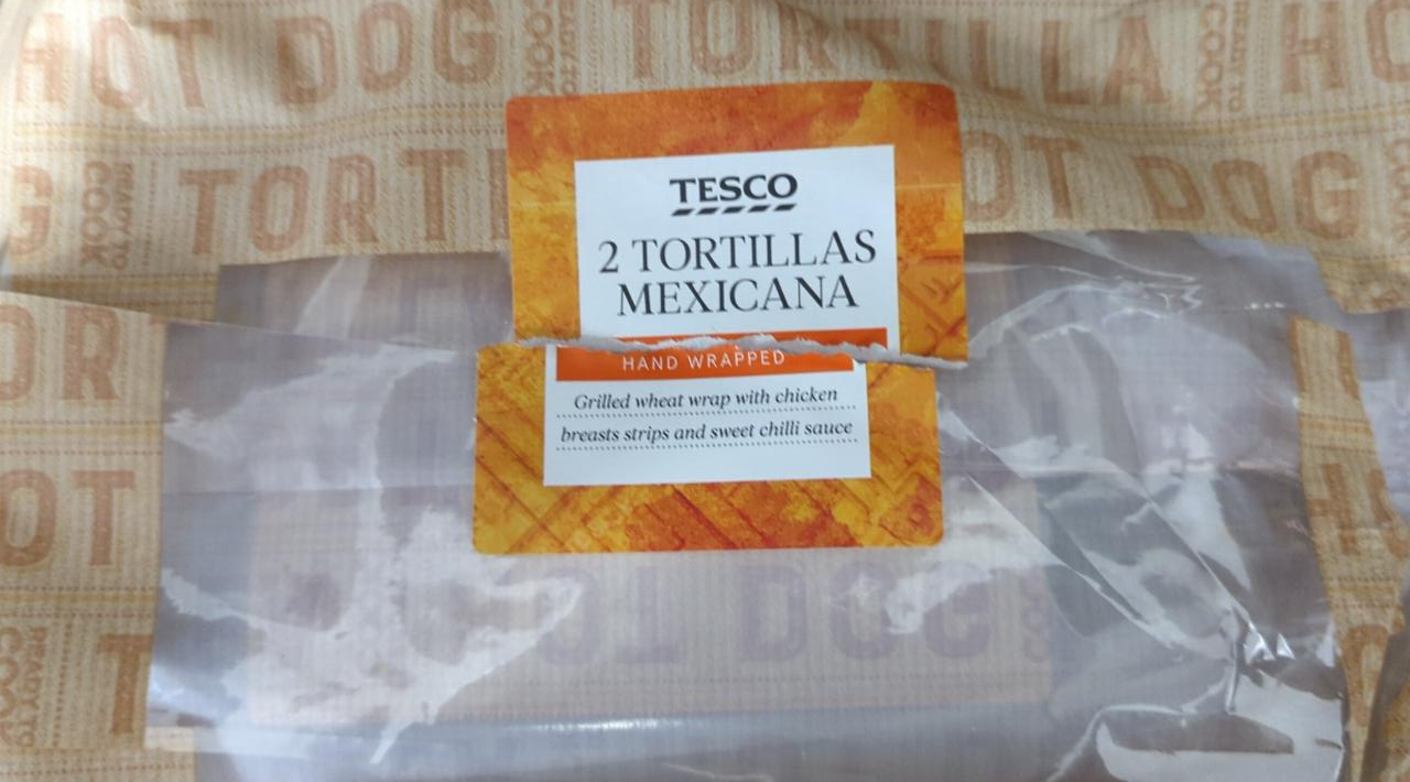 Fotografie - 2 Tortillas Mexicana Tesco