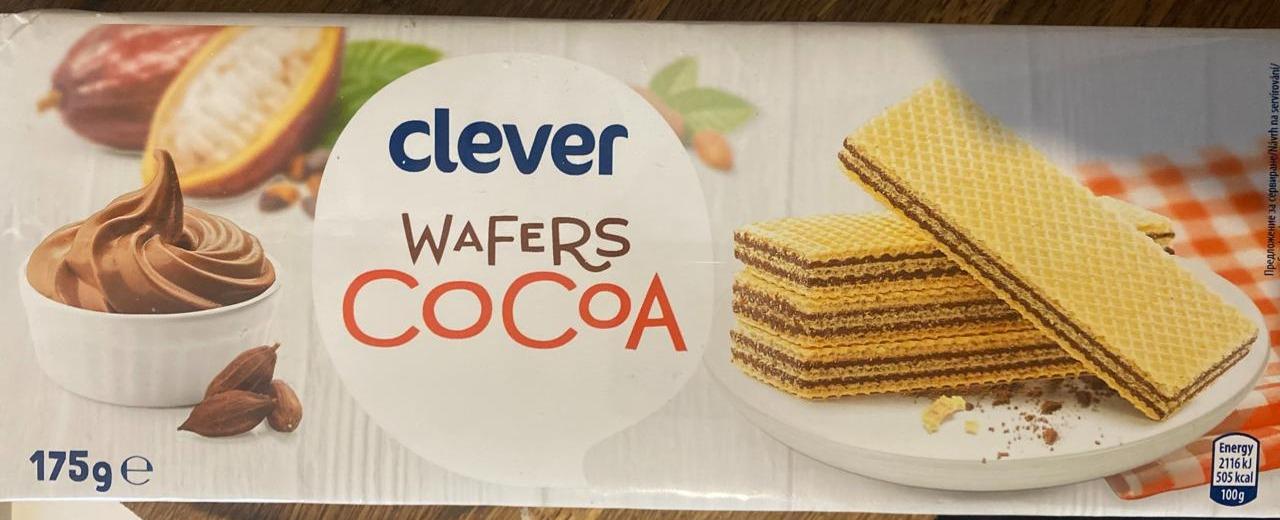 Fotografie - Wafers cocoa Clever
