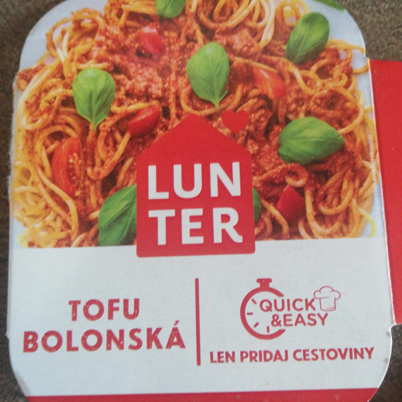 Fotografie - Tofu bolonská Lunter