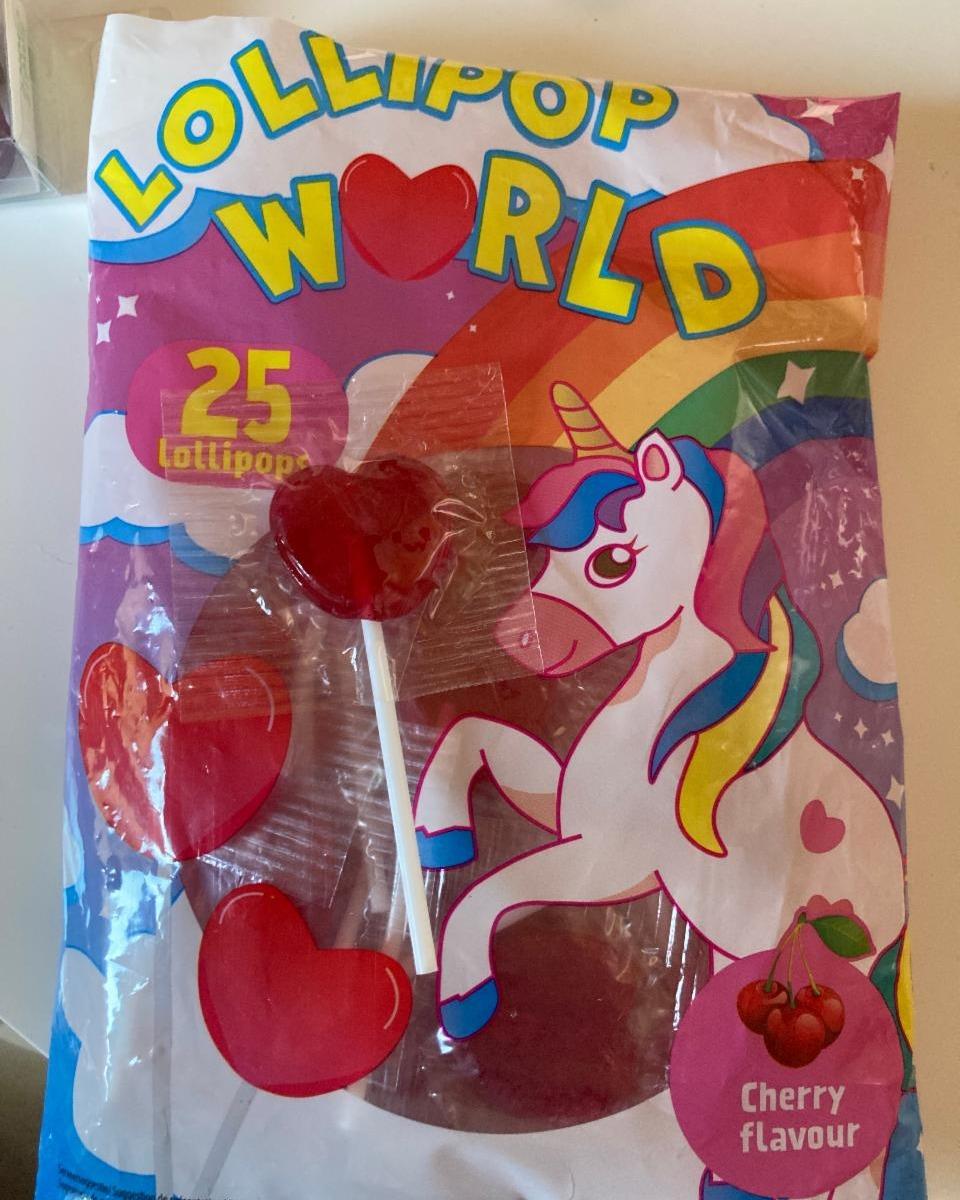 Fotografie - Lollipop World Cherry flavour