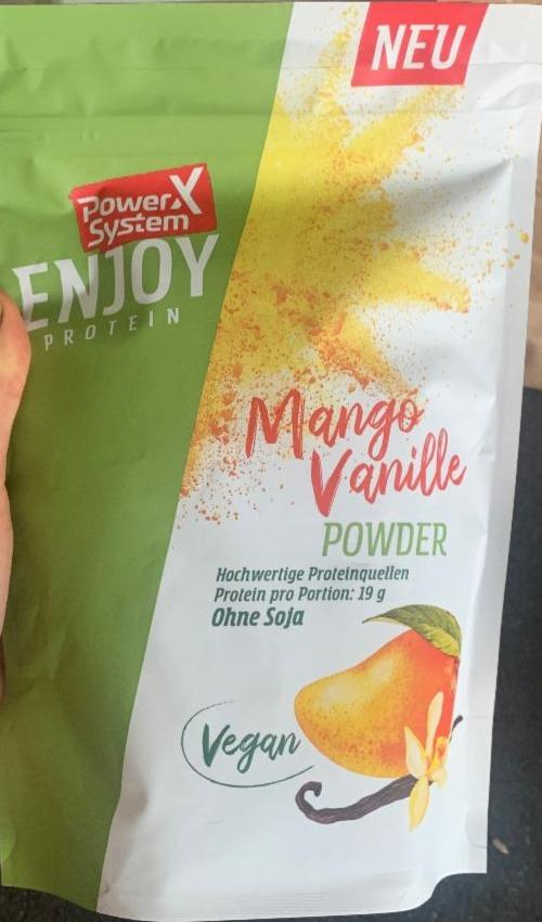 Fotografie - Mango Vanille Powder Enjoy Protein