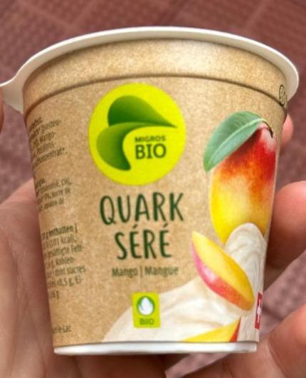 Fotografie - Quark Séré Mango Migros Bio