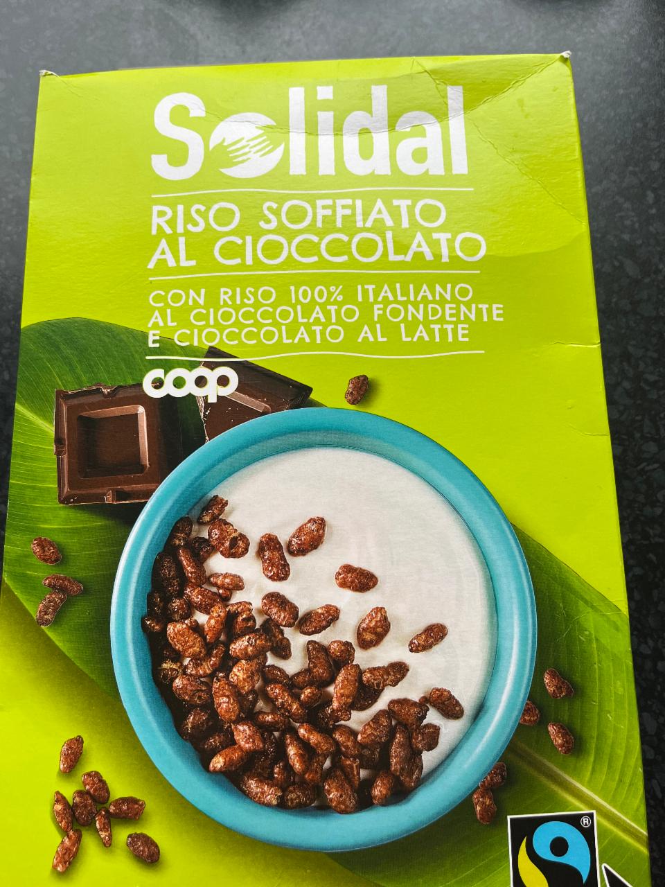 Fotografie - Riso soffiato al cioccolato Solidal Coop