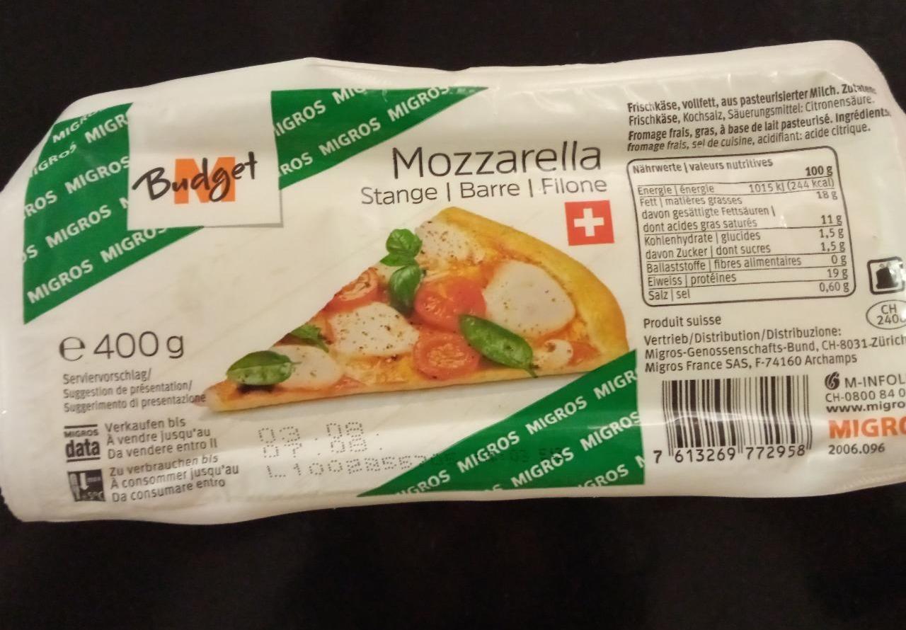 Fotografie - mozzarella migros