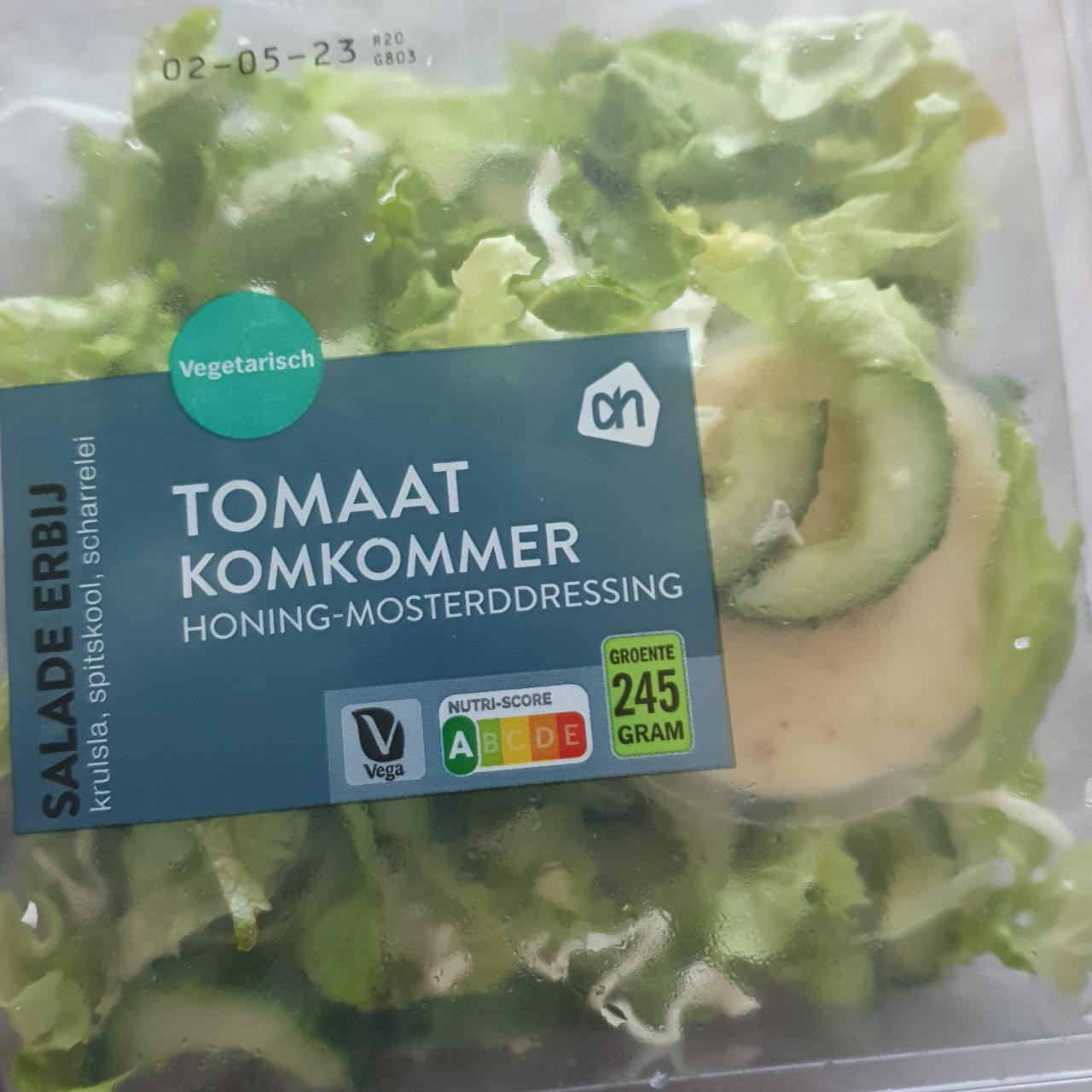 Fotografie - Tomaat Komkommer Salade Erbij AH