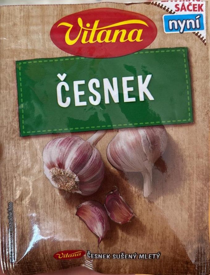 Fotografie - česnek sušený mletý Vitana