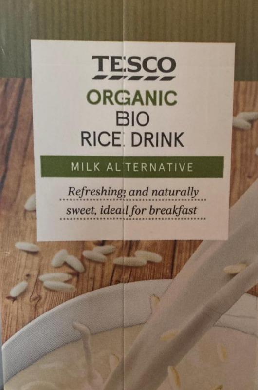 Fotografie - Organic bio rice drink Tesco