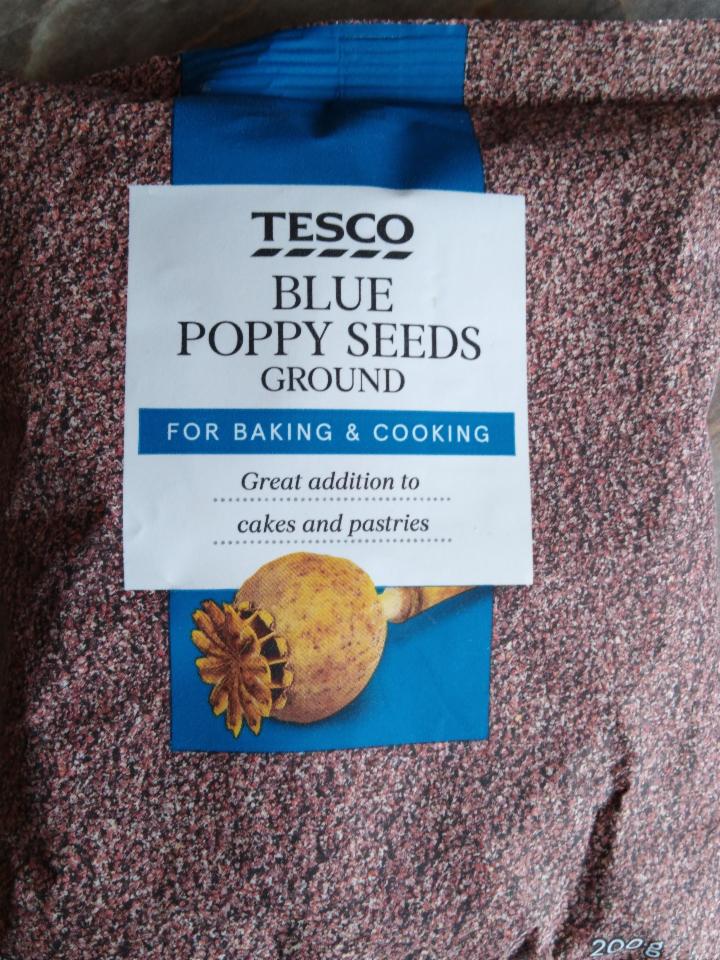 Fotografie - Blue poppy seeds Ground Tesco