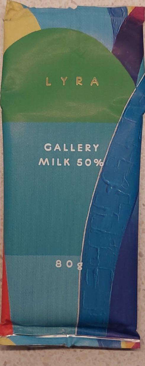 Fotografie - Lyra Gallery Milk 50%
