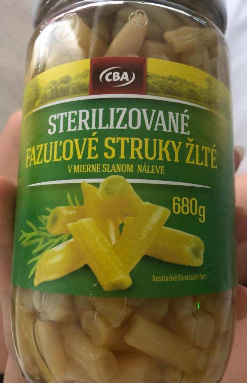 Fotografie - Sterilizované fazuľové struky žlté CBA