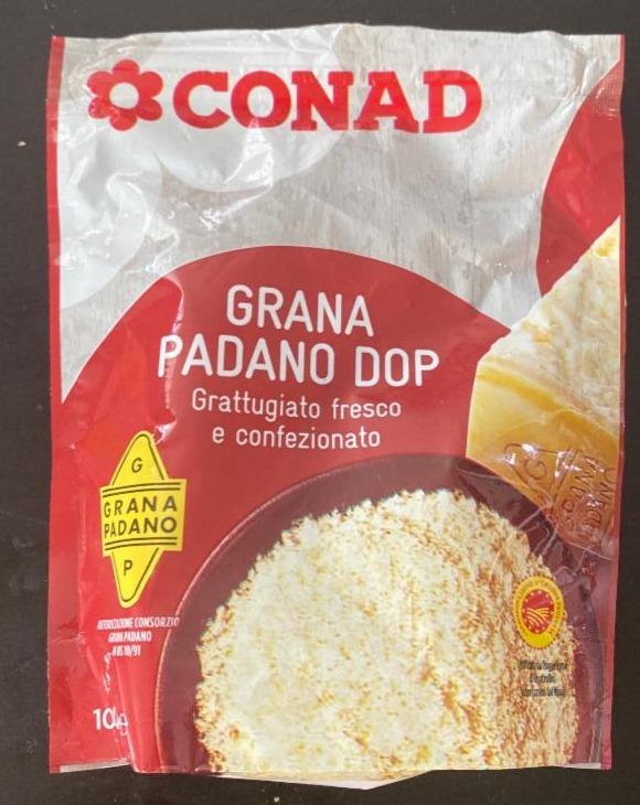 Fotografie - Grana Padano DOP Grattugiato fresco e confezionato Conad