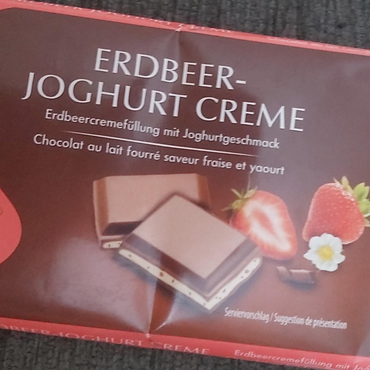 Fotografie - Erdbeer-joghurt creme