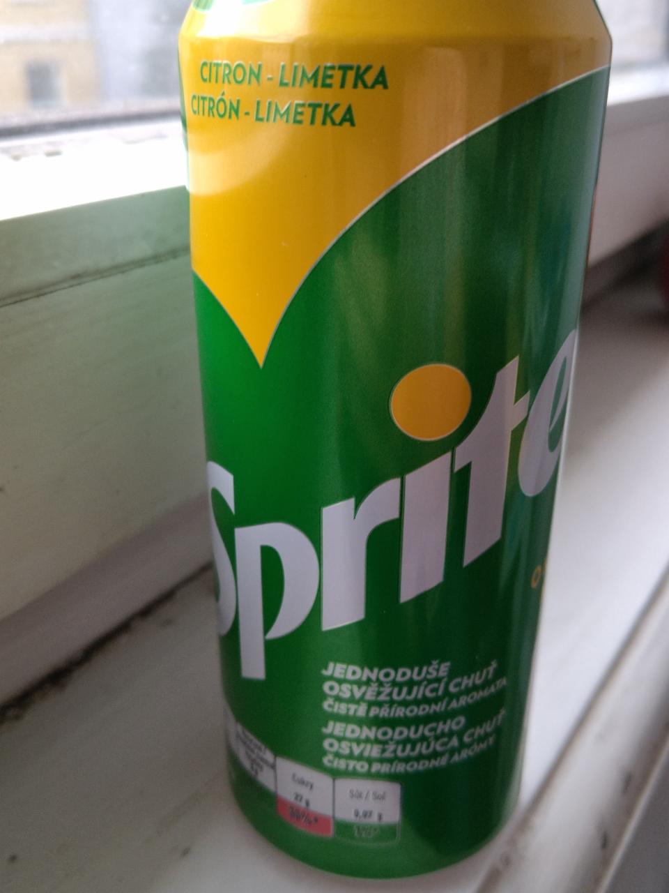 Fotografie - Sprite citrón limetka