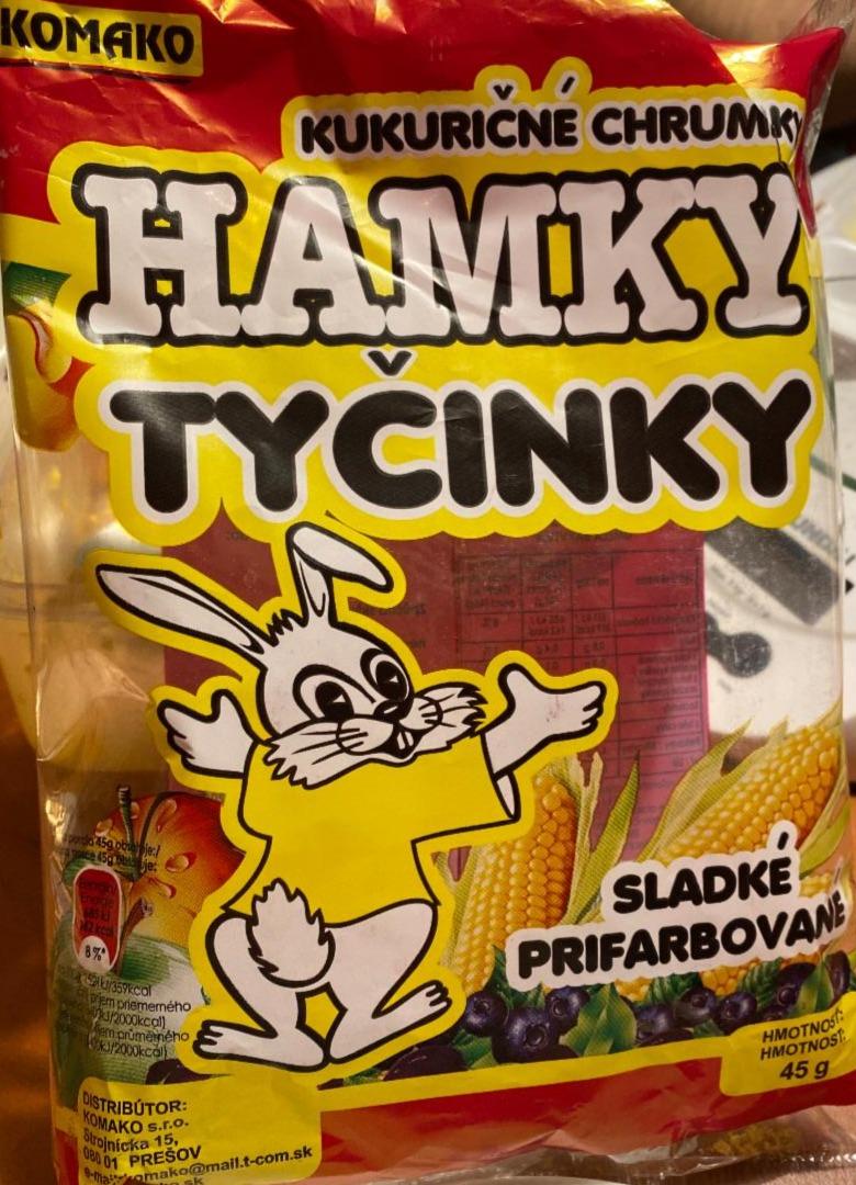 Fotografie - Hamky tycinky