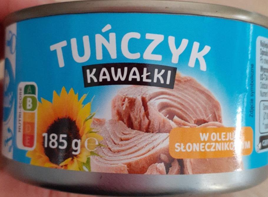 Fotografie - Tunczyk Kawalki w oleju slonecznikowym Carrefour