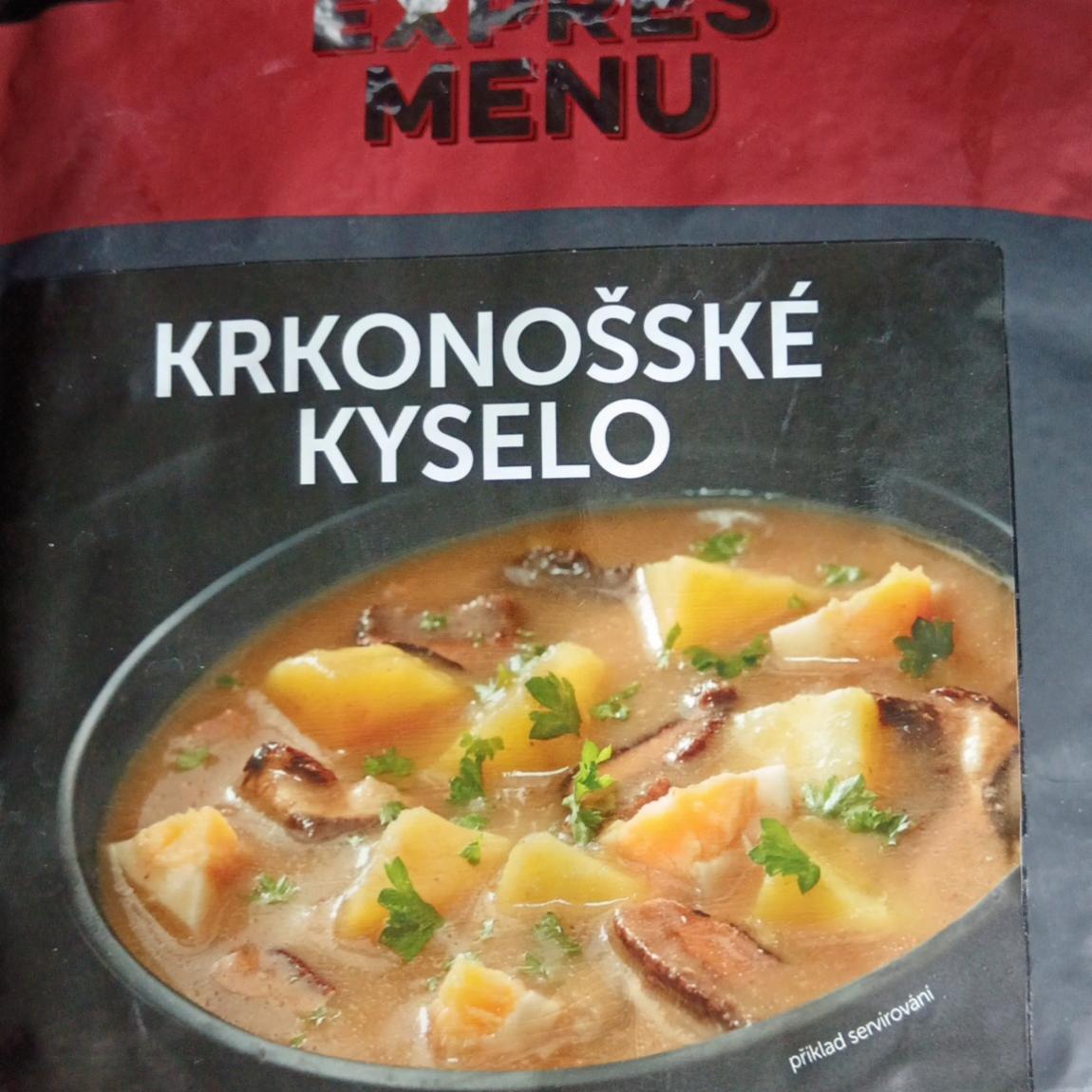 Fotografie - Krkonošské Kyselo Expres Menu