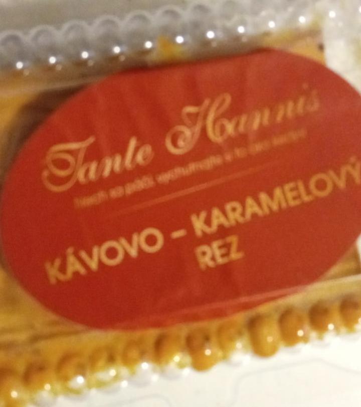 Fotografie - Kávovo - karamelový rez Tante Hannis