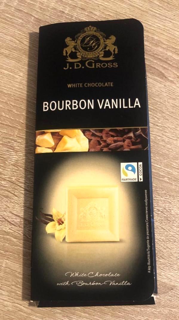 Fotografie - J.D. Gross Bourbon Vanila biela čokoláda