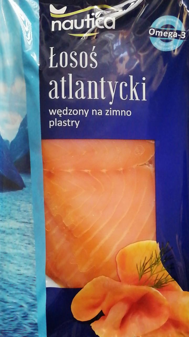 Fotografie - Losoś atlantycki wędzony na zimno plastry Nautica