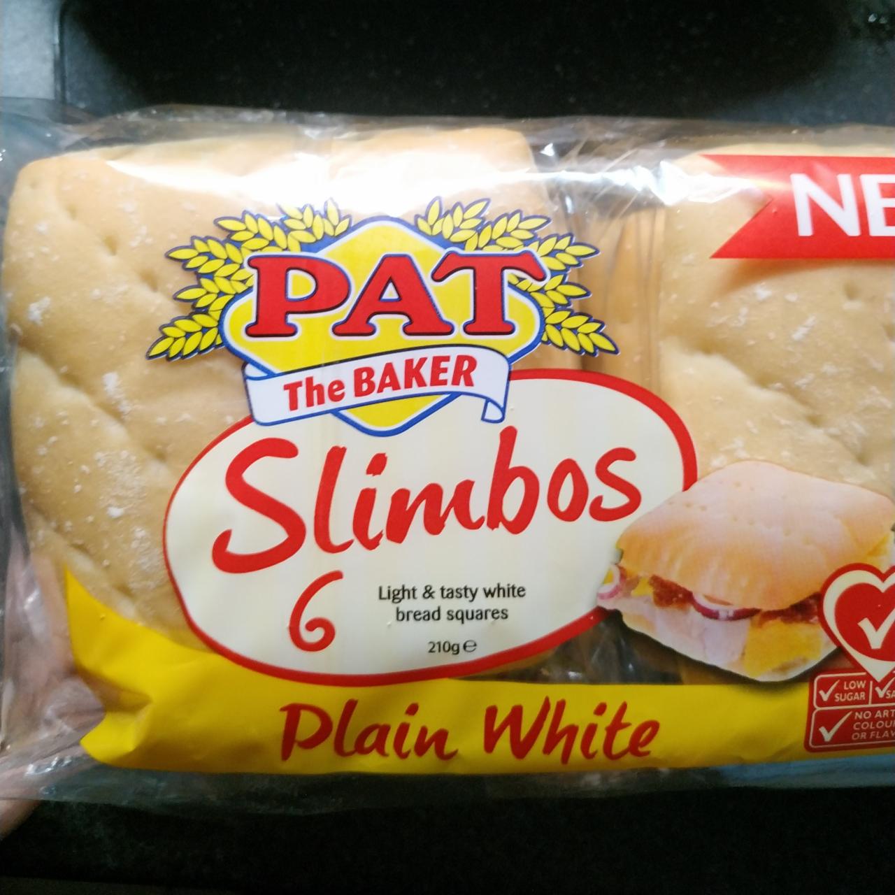 Fotografie - Slimbos Plain White Pat the baker