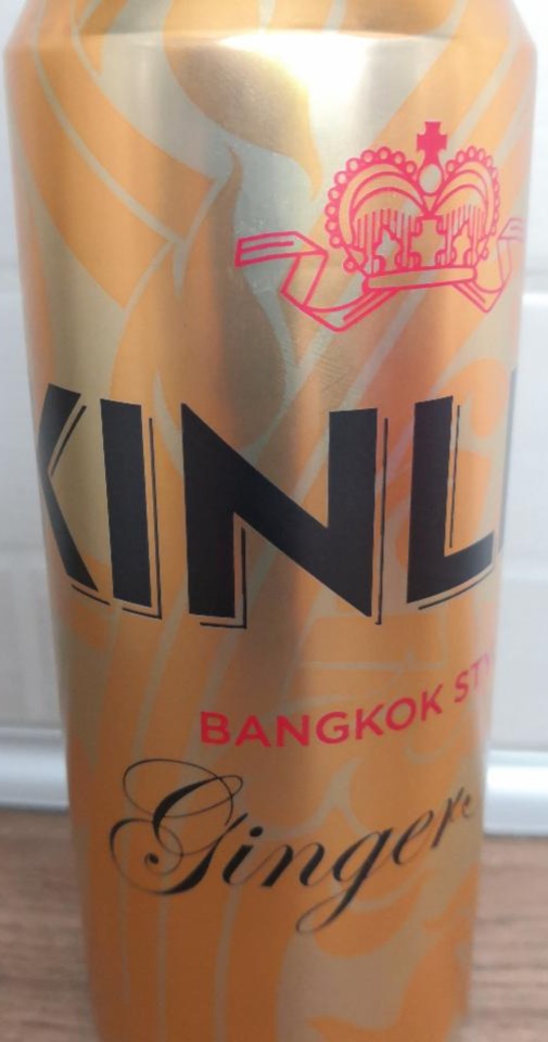 Fotografie - Tonic Ginger Ale Bangkok Style Kinley