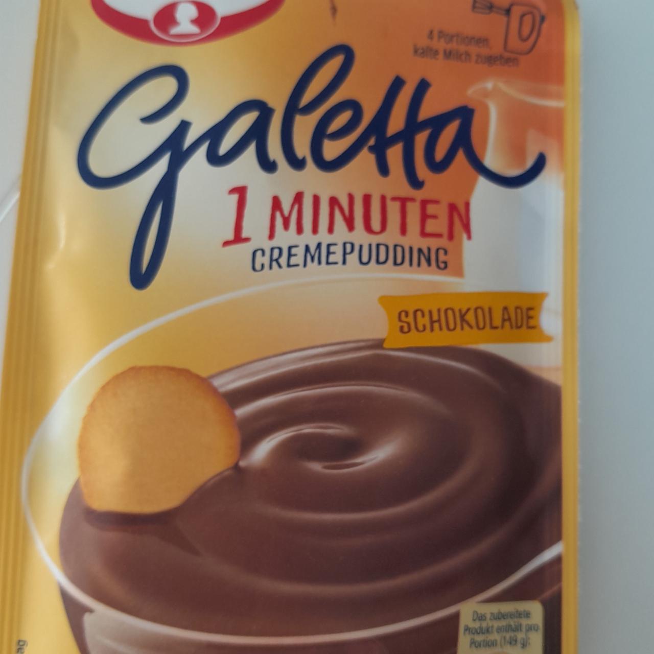 Fotografie - Galetta Schokolade Dr.Oetker