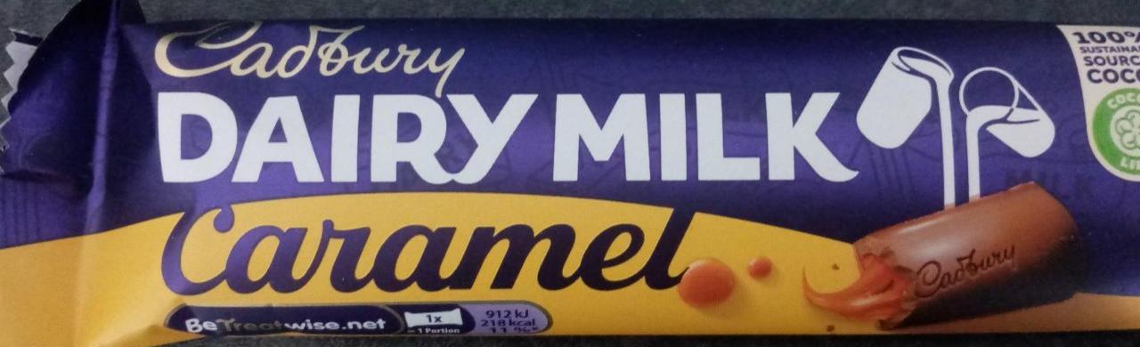 Fotografie - Cadbury dairy milk caramel 