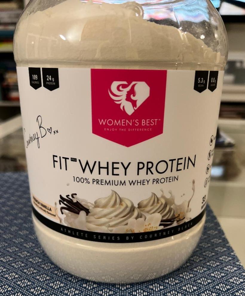 Fotografie - Fit Whey protein Vanilla Women´s Best
