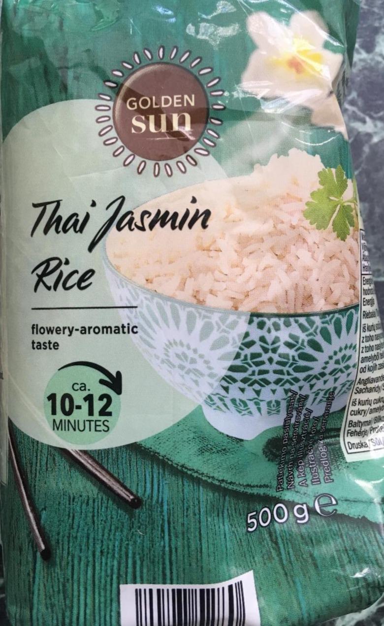 Thai Jasmin kalórie, nutričné hodnoty Rice kJ a - Sun Golden