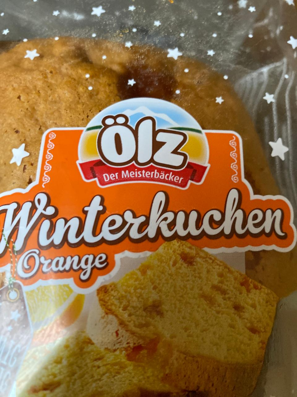 Fotografie - Winterkuchen orange Ölz