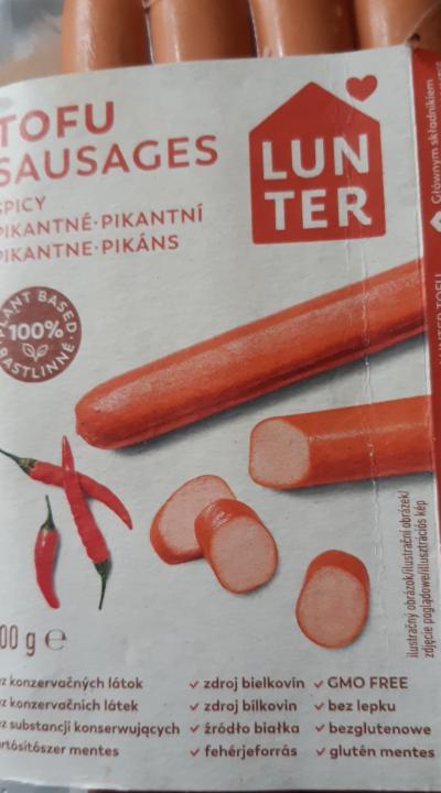 Fotografie - Tofu sausages pikantné Lunter