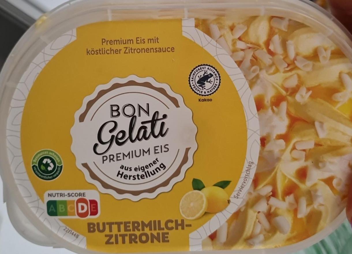 Fotografie - Buttermilch-Zitrone Bon Gelati