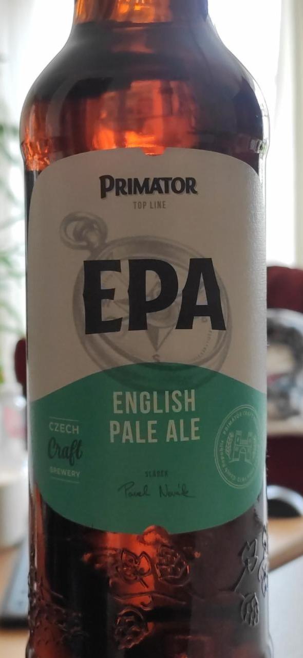 Fotografie - EPA English Pale Ale Primátor