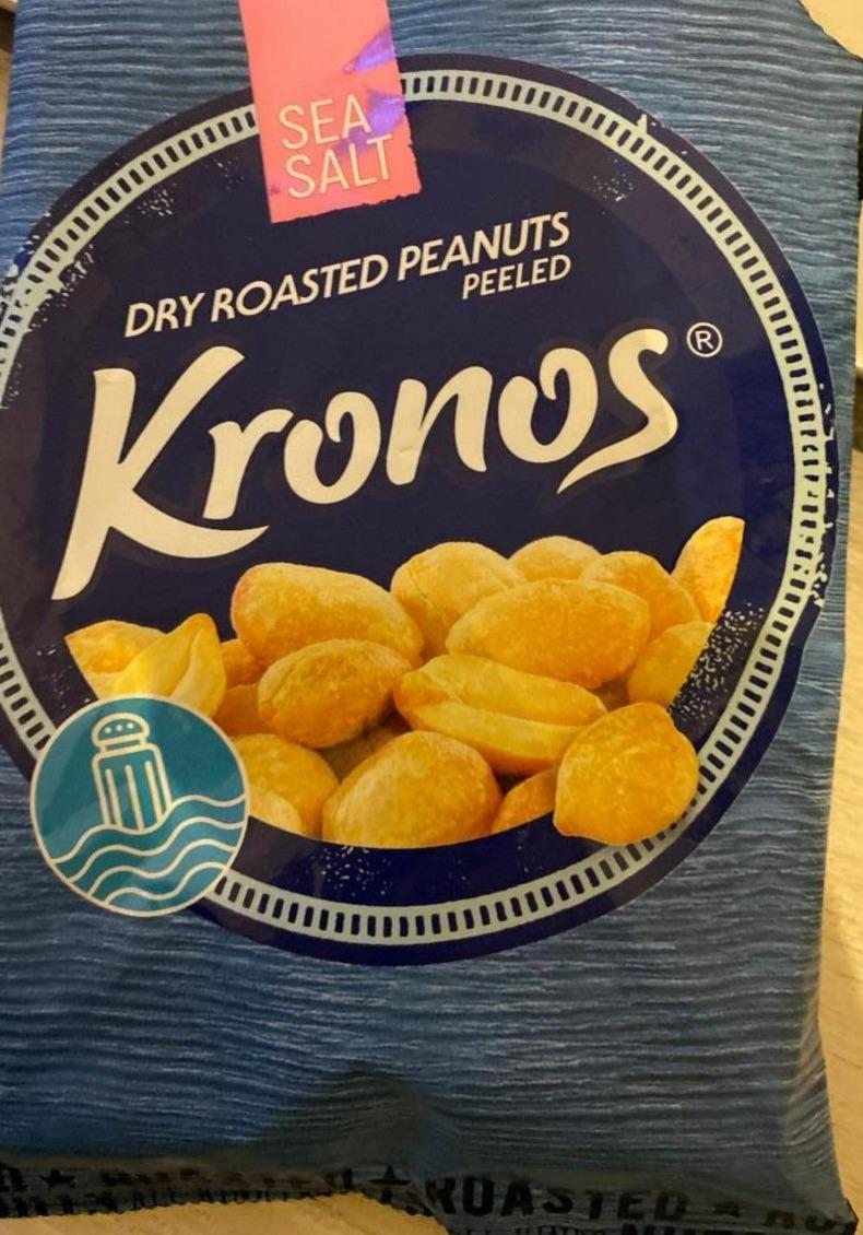 Fotografie - Dry Roasted Peanuts Peeled Sea Salt Kronos