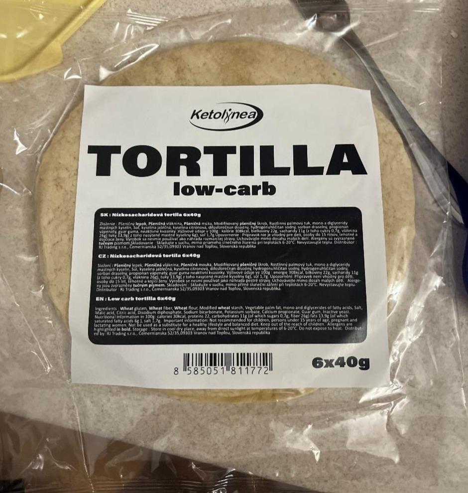 Fotografie - Tortilla low-carb Ketolinea